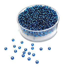 Roccailles Miyuki 2.2mm silverlined turquoise